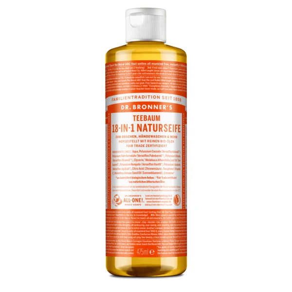 Dr. Bronners Flüssigseife Teebaum 475 ml