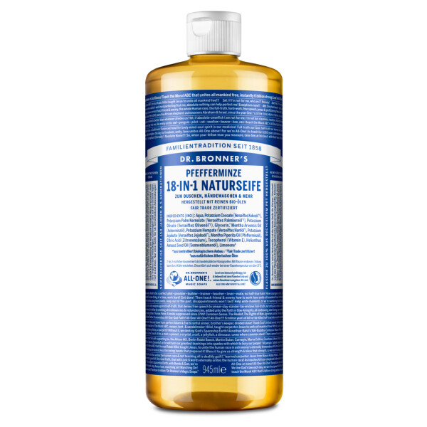 Dr. Bronners Flüssigseife Pfefferminze 945 ml