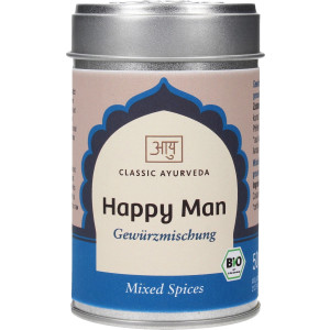 Classic Ayurveda Bio Happy Man Gew&uuml;rzmischung 50 g