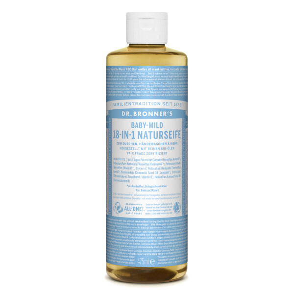 Dr. Bronners Flüssigseife Baby Mild 475 ml