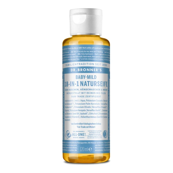 Dr. Bronners Flüssigseife Baby Mild 120 ml