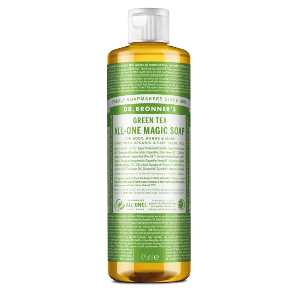 Dr. Bronners Flüssigseife Grüner Tee 475 ml