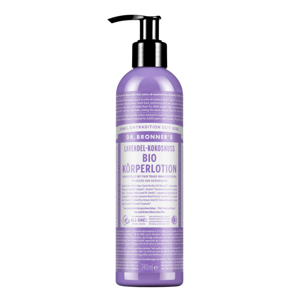 Dr. Bronners Körperlotion Lavendel Kokos 240 ml