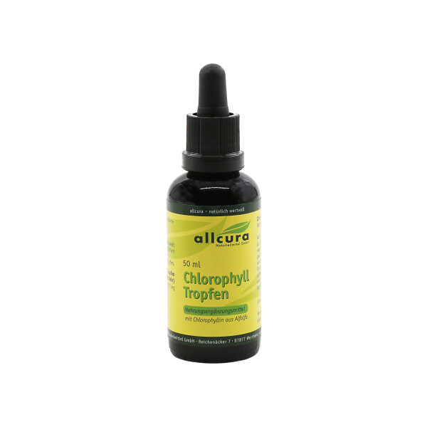 Allcura Chlorophyll Tropfen 50 ml