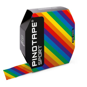 Pinotape Sport Kinesiologie Tape Pride Regenbogen 5 cm x...