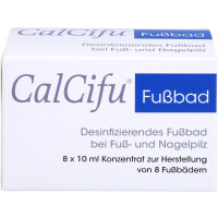 Calcifu desinfizierendes Fußbad 8 x 10 ml