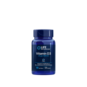 Life Extension Vitamin D3 1000 IU Softgelkapseln 90...