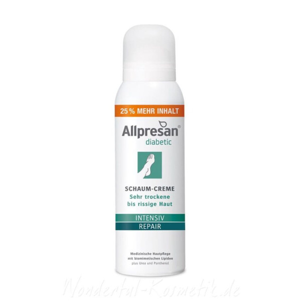 Allpresan Diabetic Schaum-Creme Intensiv Repair 125 ml