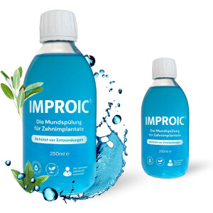 IMPROIC® Mundspülung für Zahnimplantate 250 ml