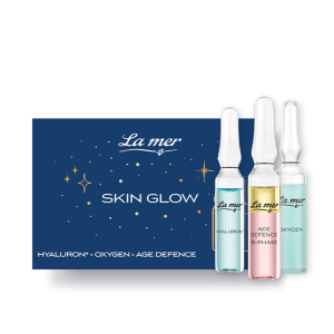 La mer Skin Glow Weihnachts-Ampullen-Set