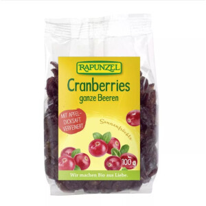 Rapunzel Bio Cranberries ganze Beeren 100 g